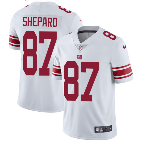 2019 men New York Giants #87 Shepard white Nike Vapor Untouchable Limited NFL Jersey->new york giants->NFL Jersey